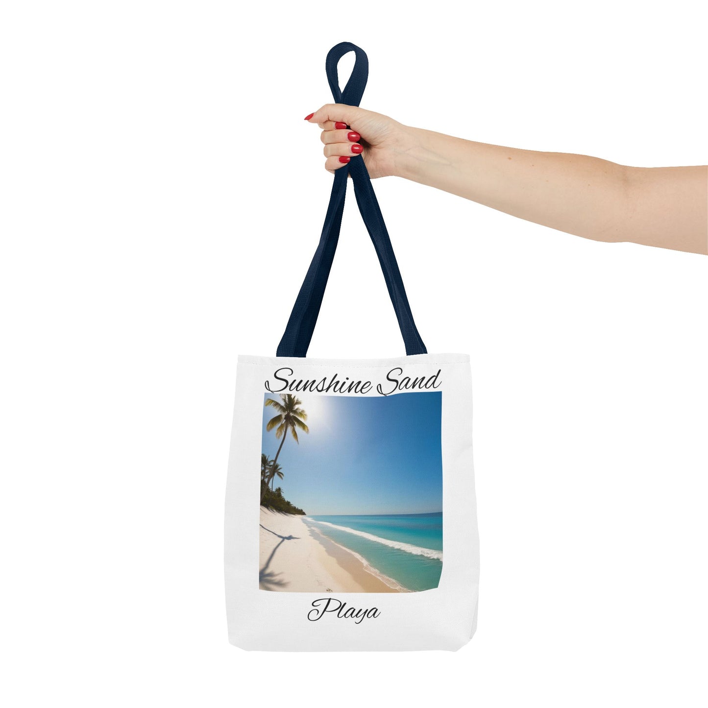Tropical Tote Bag, Sunshine and Sand Beach Bag, Summer Accessory, Vacation Essential, Gift for Beach Lovers