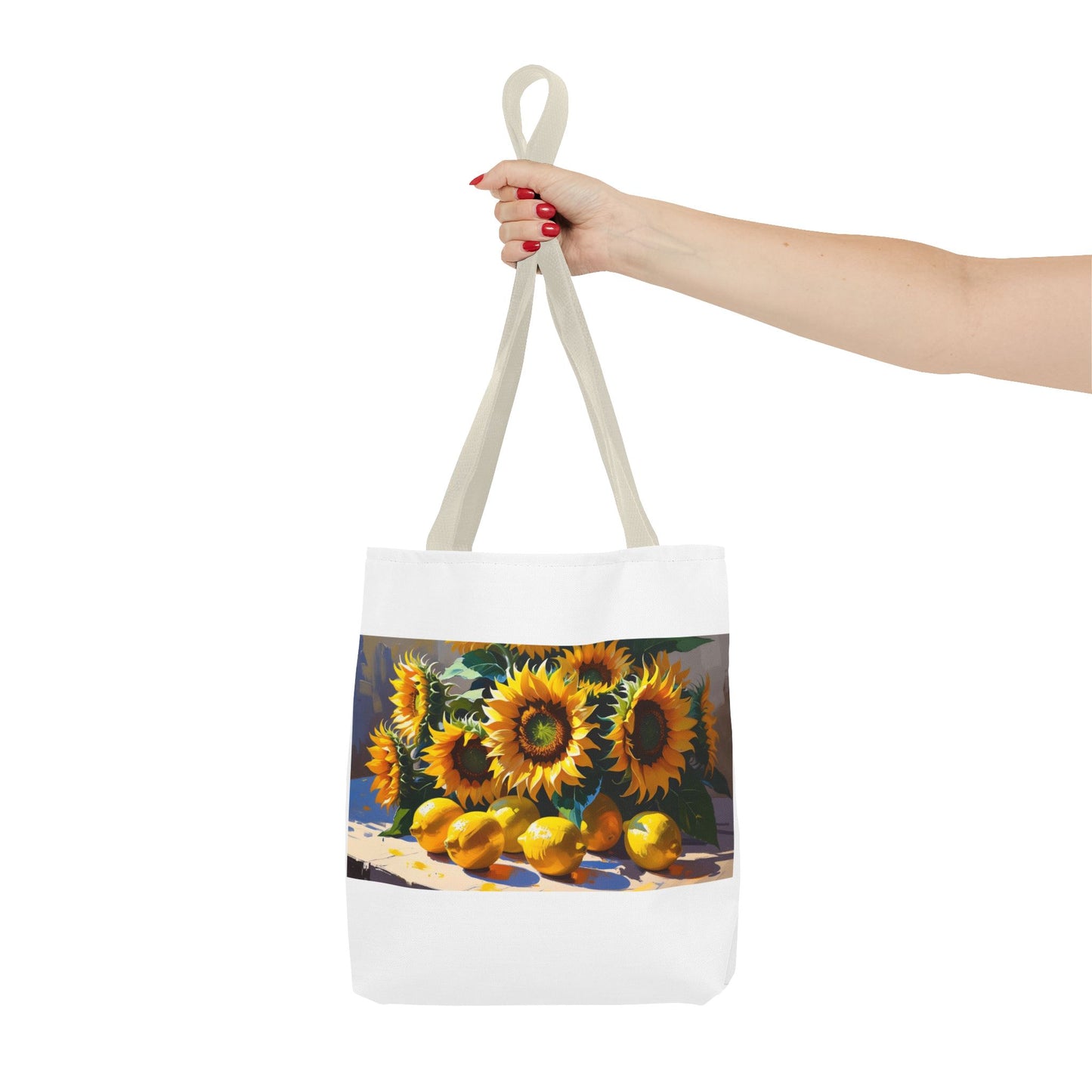 Sunflower Tote Bag, Floral Handbag, Eco-Friendly Shopper, Summer Accessories, Gift for Her, Beach Bag