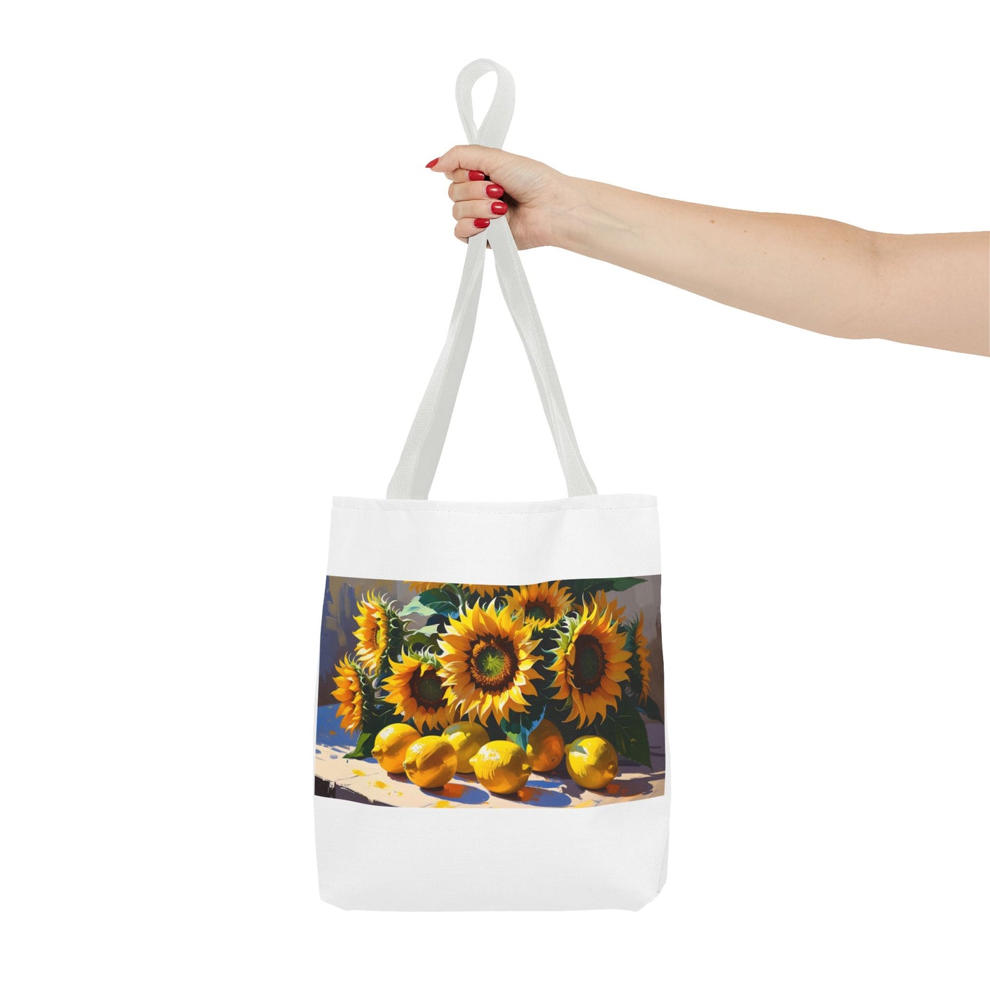 Sunflower Tote Bag, Floral Handbag, Eco-Friendly Shopper, Summer Accessories, Gift for Her, Beach Bag