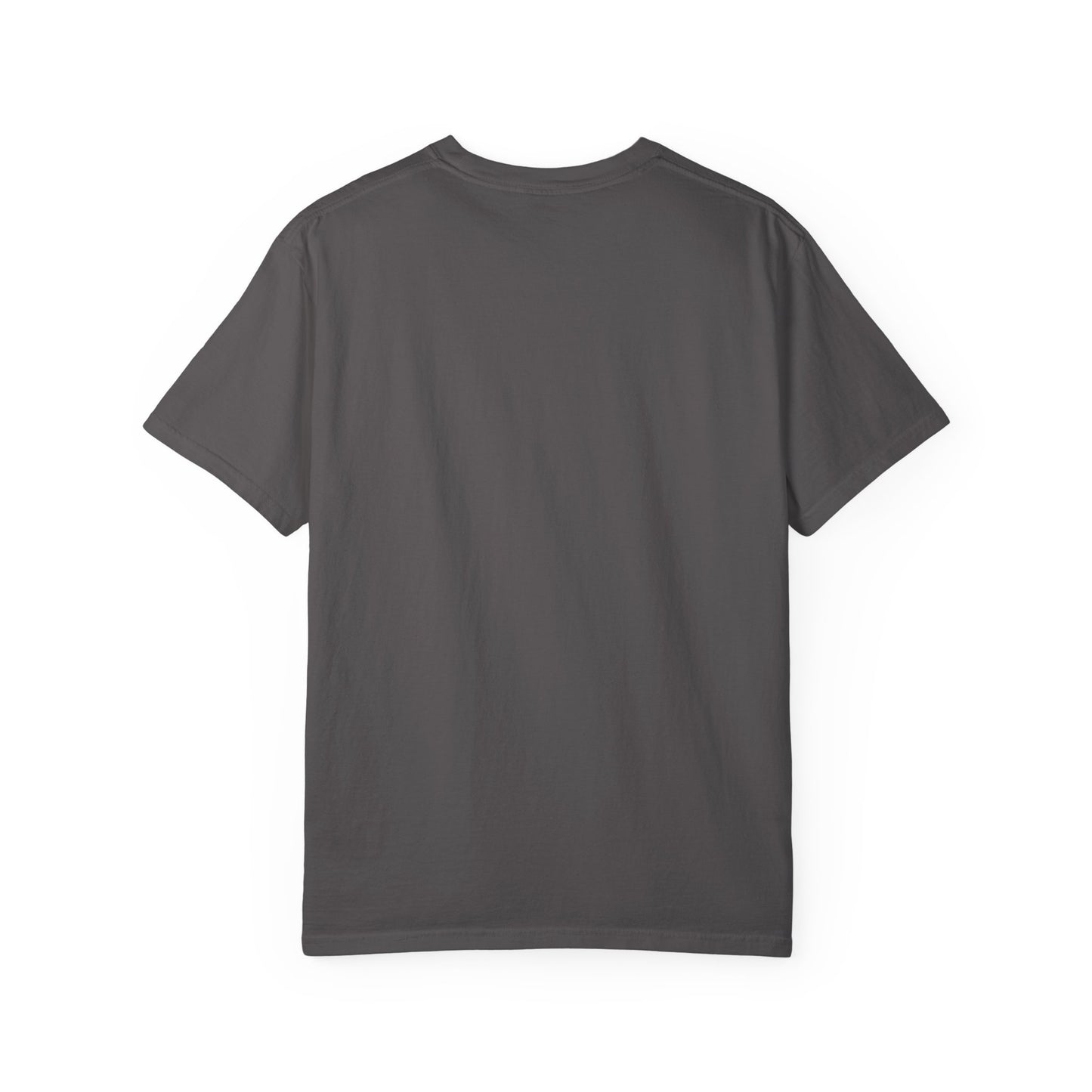 Tarot Coffee Skeleton T-shirt | Unisex Garment-Dyed Graphic Tee for Witches, Halloween, Astrology Lovers, Unique Gift, Spiritual Fashion