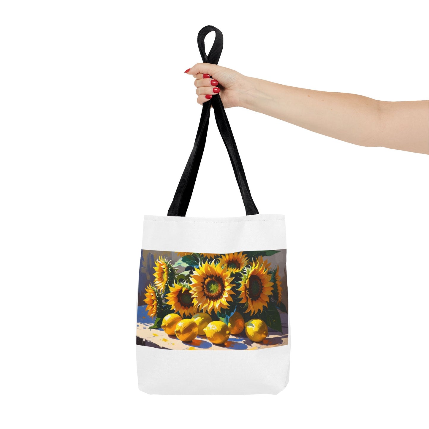 Sunflower Tote Bag, Floral Handbag, Eco-Friendly Shopper, Summer Accessories, Gift for Her, Beach Bag