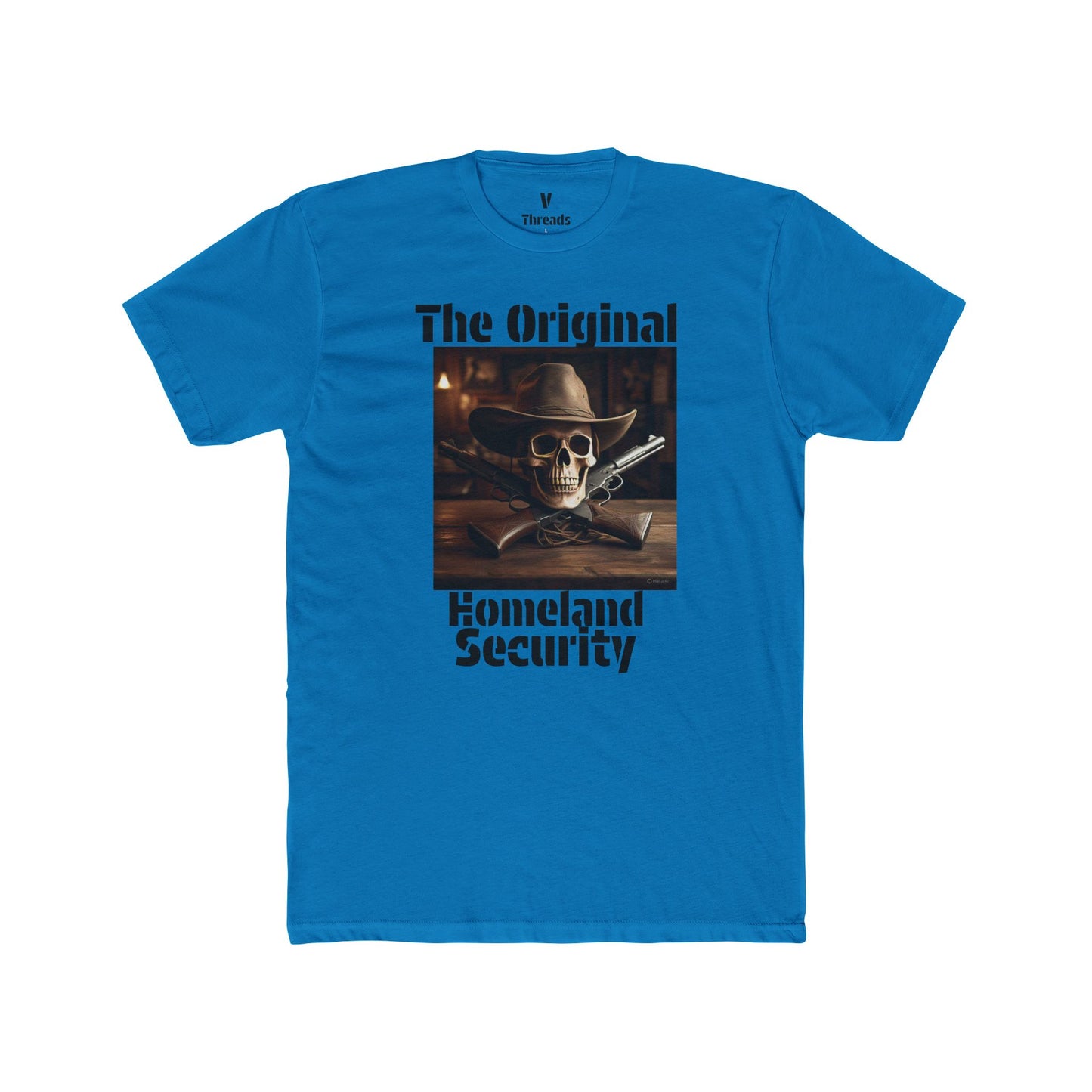The Original Homeland Security Tee - Unisex Cotton Crew Shirt, Funny Graphic Tee, Casual Wear, Gift for Him/Her, Everyday Outfit