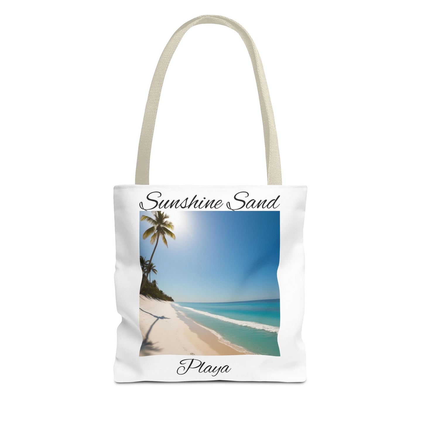 Tropical Tote Bag, Sunshine and Sand Beach Bag, Summer Accessory, Vacation Essential, Gift for Beach Lovers