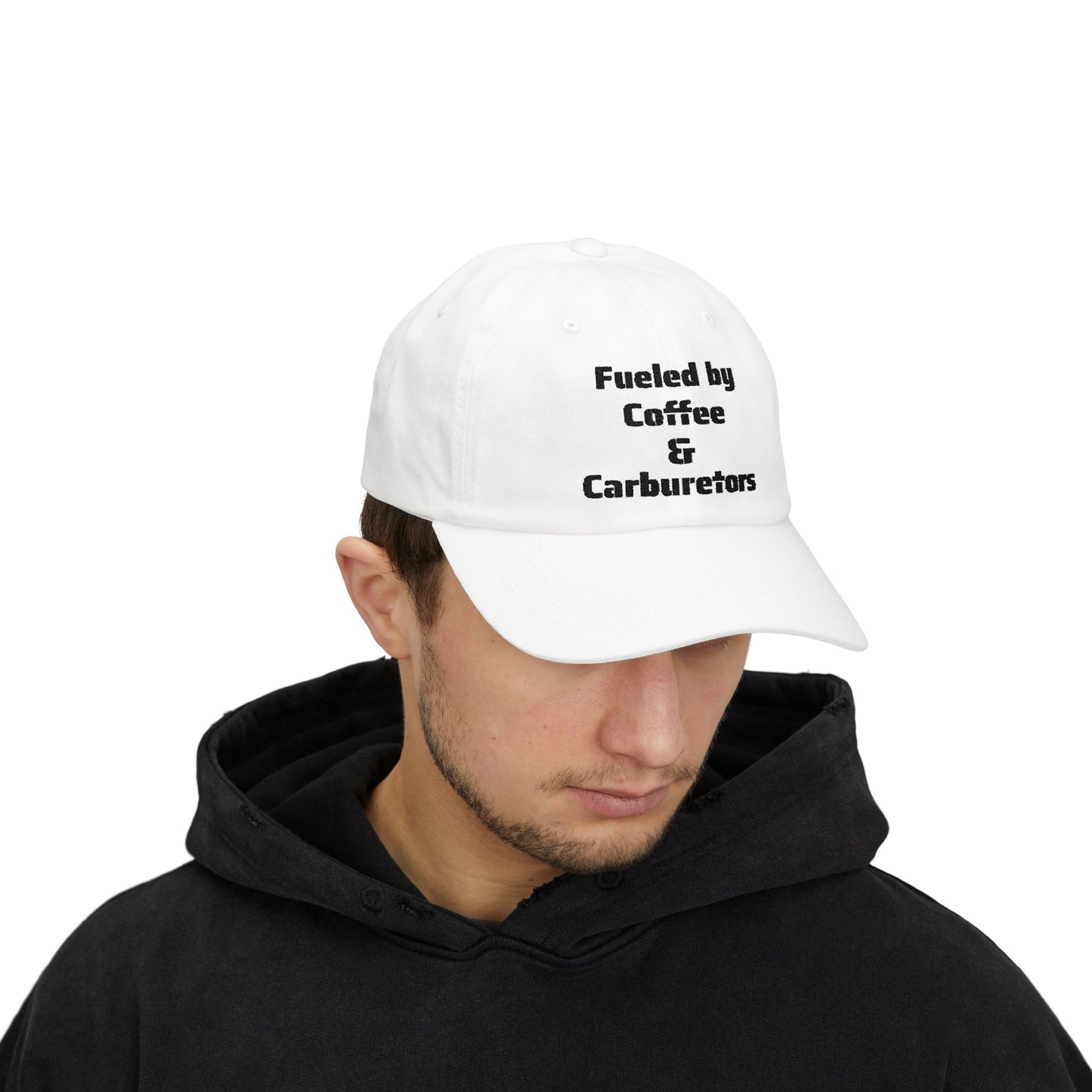 Coffee & Carburetors Dad Cap – Perfect Gift for Car Enthusiasts, Casual Wear, Father's Day, or Everyday Style