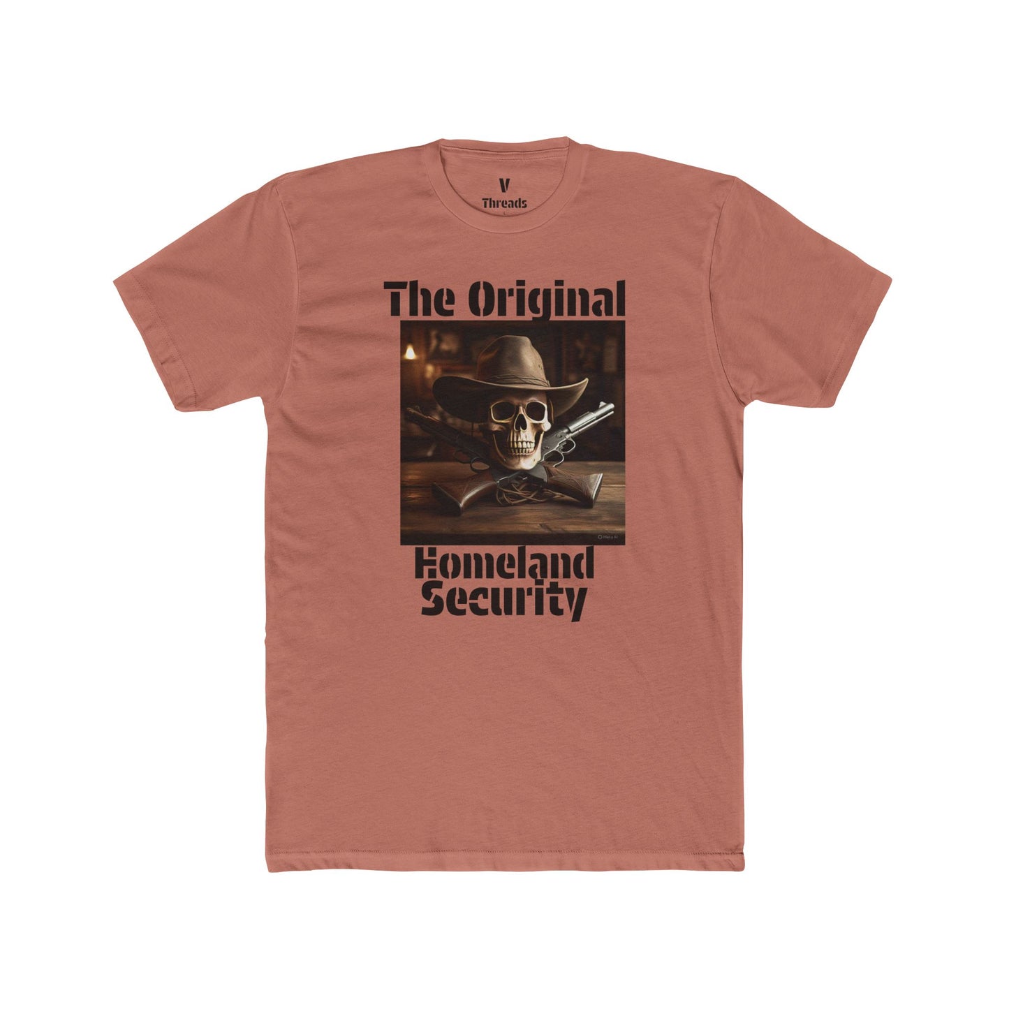 The Original Homeland Security Tee - Unisex Cotton Crew Shirt, Funny Graphic Tee, Casual Wear, Gift for Him/Her, Everyday Outfit