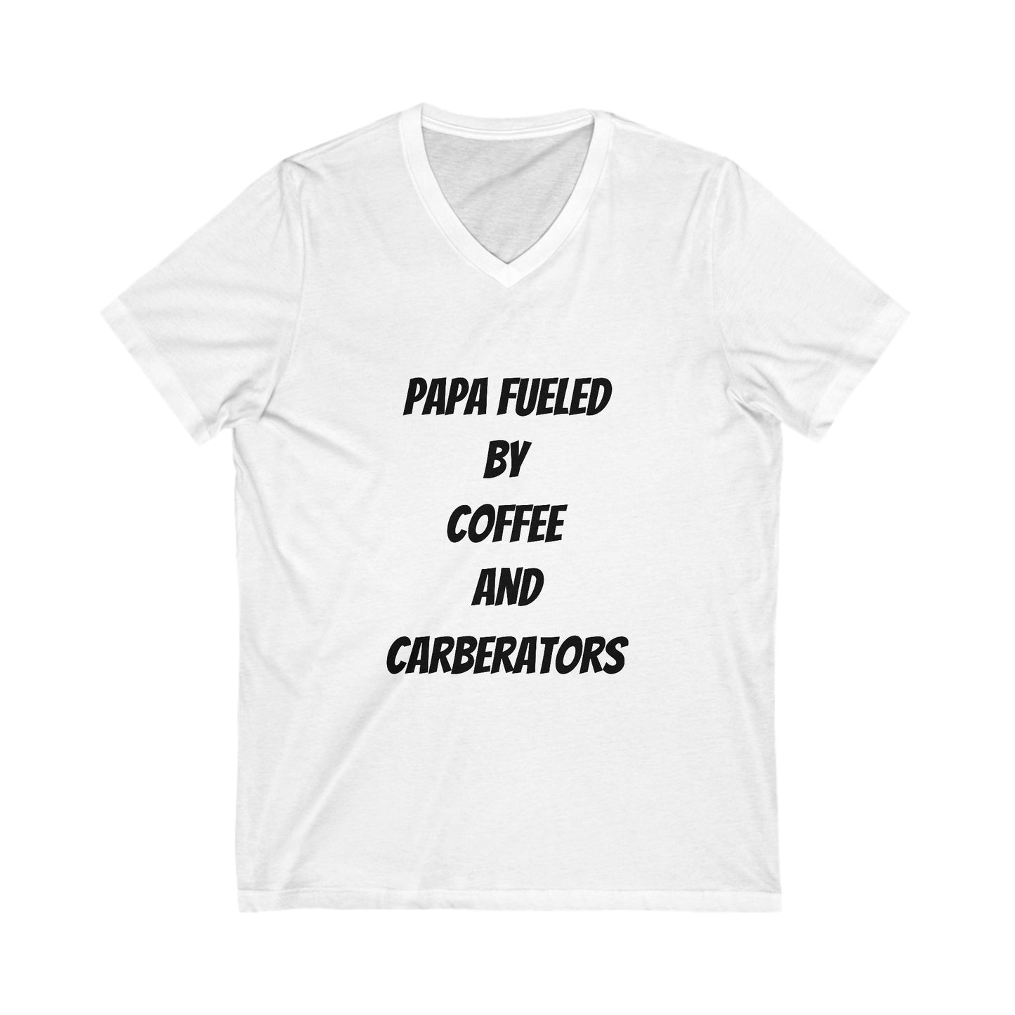 Unisex Jersey Short Sleeve V-Neck Tee