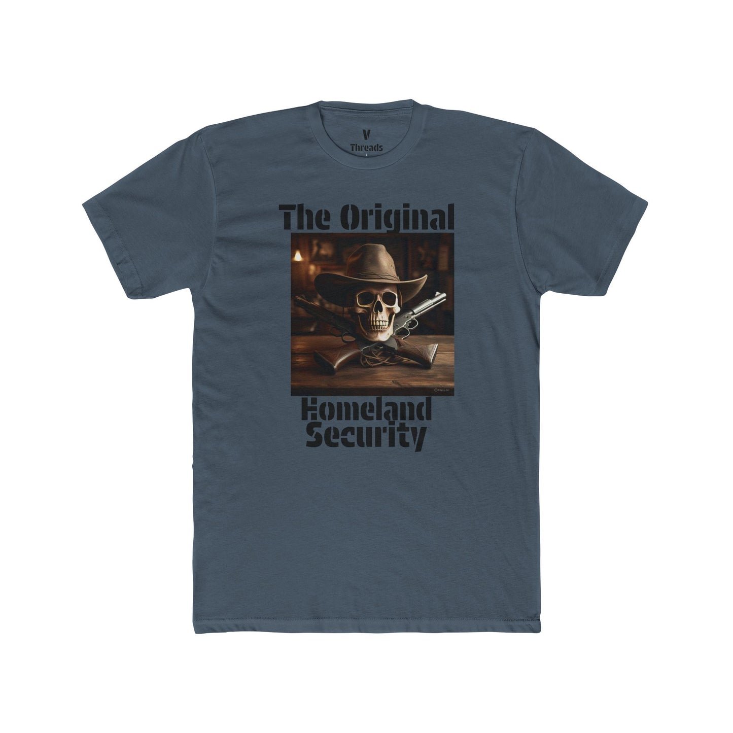 The Original Homeland Security Tee - Unisex Cotton Crew Shirt, Funny Graphic Tee, Casual Wear, Gift for Him/Her, Everyday Outfit
