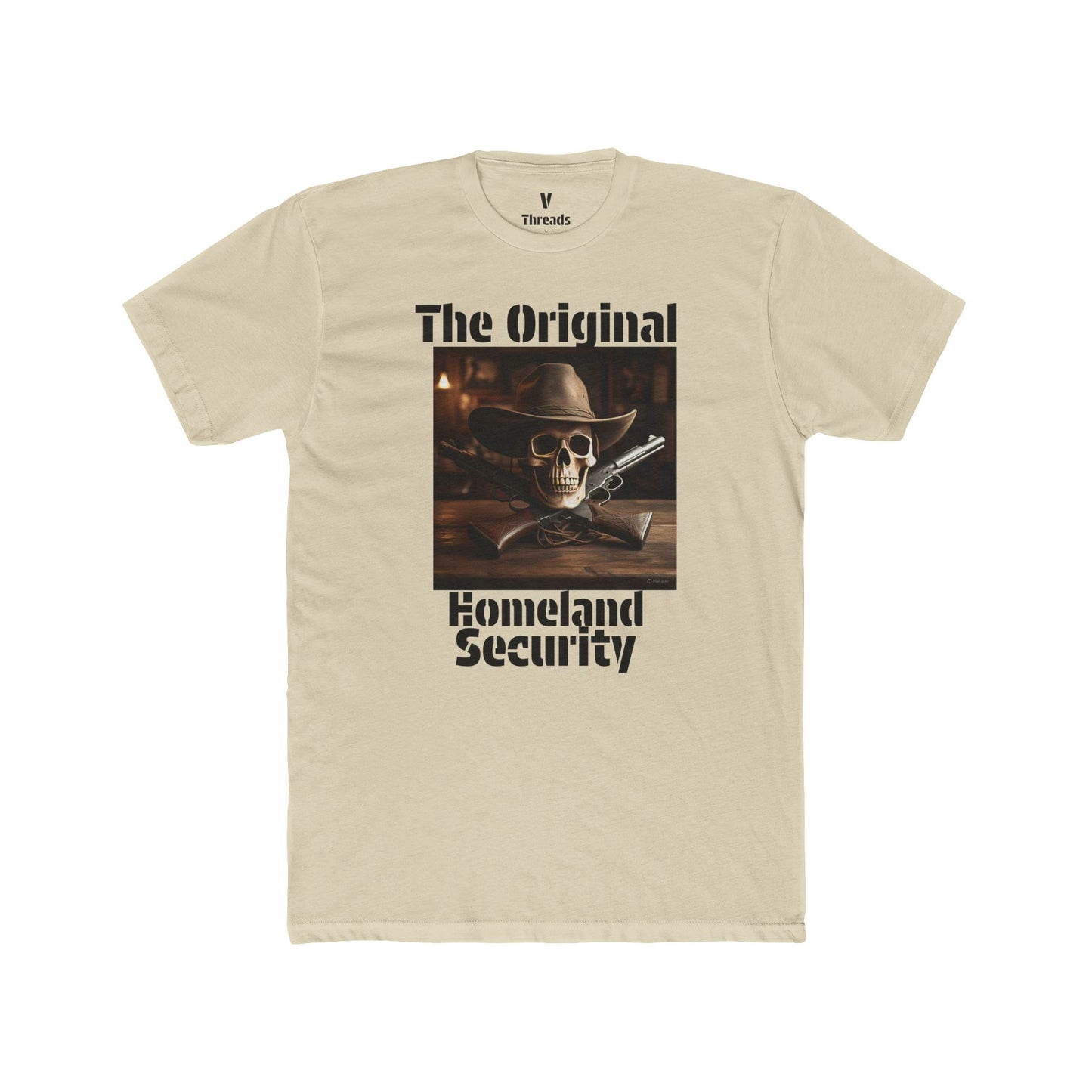 The Original Homeland Security Tee - Unisex Cotton Crew Shirt, Funny Graphic Tee, Casual Wear, Gift for Him/Her, Everyday Outfit