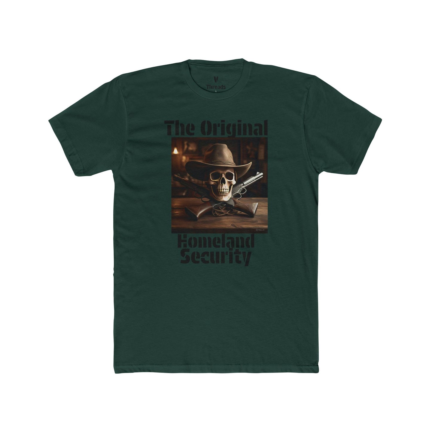 The Original Homeland Security Tee - Unisex Cotton Crew Shirt, Funny Graphic Tee, Casual Wear, Gift for Him/Her, Everyday Outfit