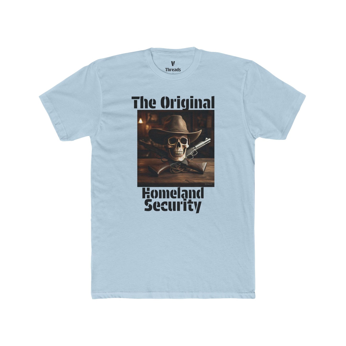 The Original Homeland Security Tee - Unisex Cotton Crew Shirt, Funny Graphic Tee, Casual Wear, Gift for Him/Her, Everyday Outfit