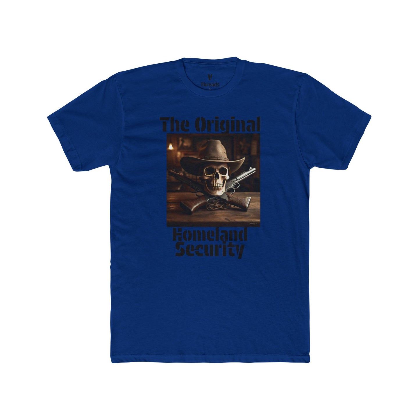 The Original Homeland Security Tee - Unisex Cotton Crew Shirt, Funny Graphic Tee, Casual Wear, Gift for Him/Her, Everyday Outfit