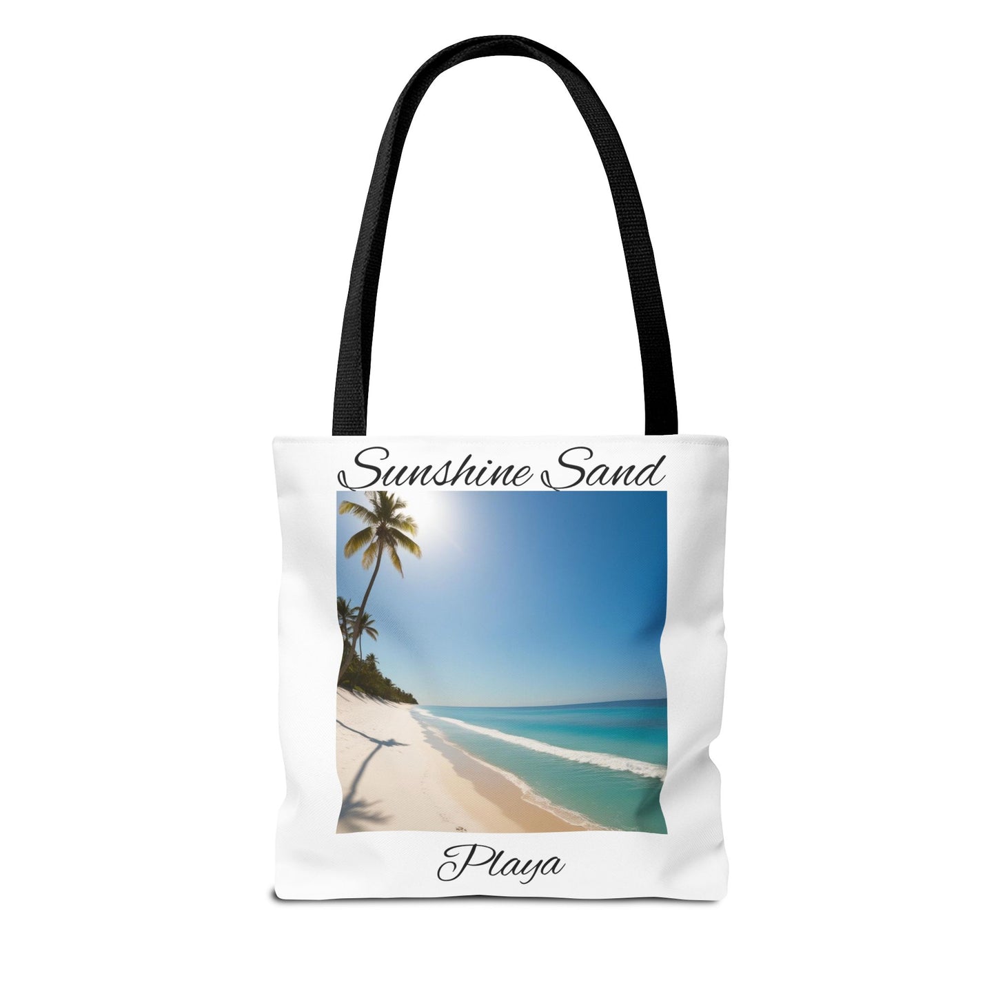 Tropical Tote Bag, Sunshine and Sand Beach Bag, Summer Accessory, Vacation Essential, Gift for Beach Lovers