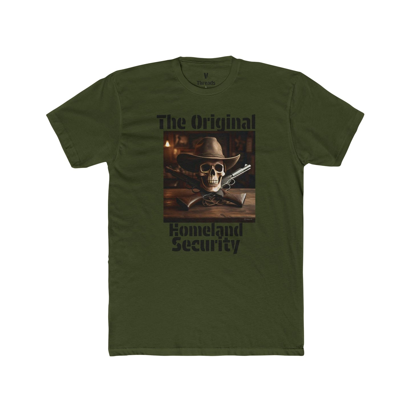The Original Homeland Security Tee - Unisex Cotton Crew Shirt, Funny Graphic Tee, Casual Wear, Gift for Him/Her, Everyday Outfit