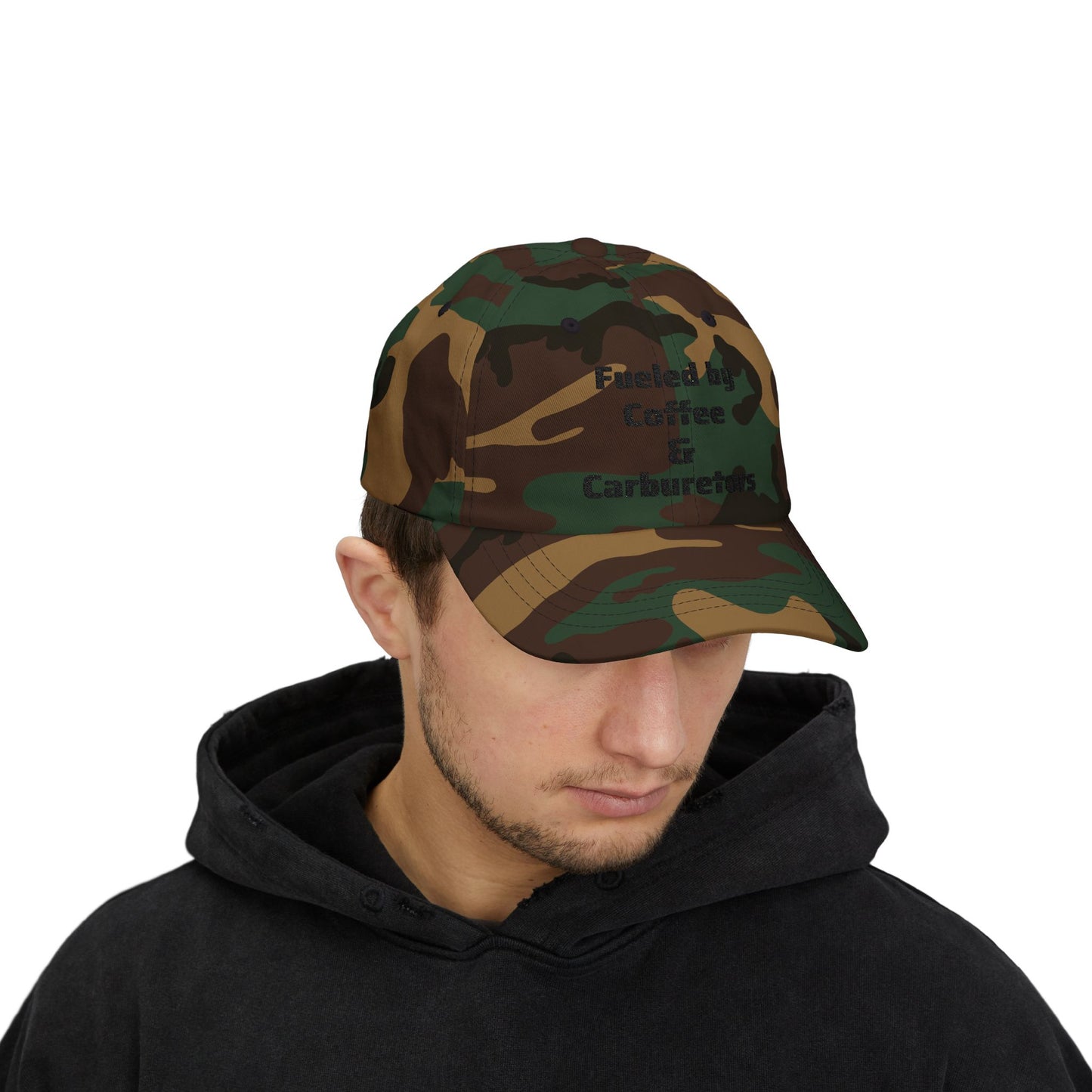 Coffee & Carburetors Dad Cap – Perfect Gift for Car Enthusiasts, Casual Wear, Father's Day, or Everyday Style