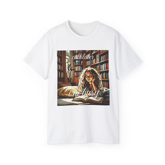 Book Lover Unisex Tee, Cozy Reading Shirt, Literary Gift for Her, Gift for Bookworms, Perfect for Book Club, Casual Wear