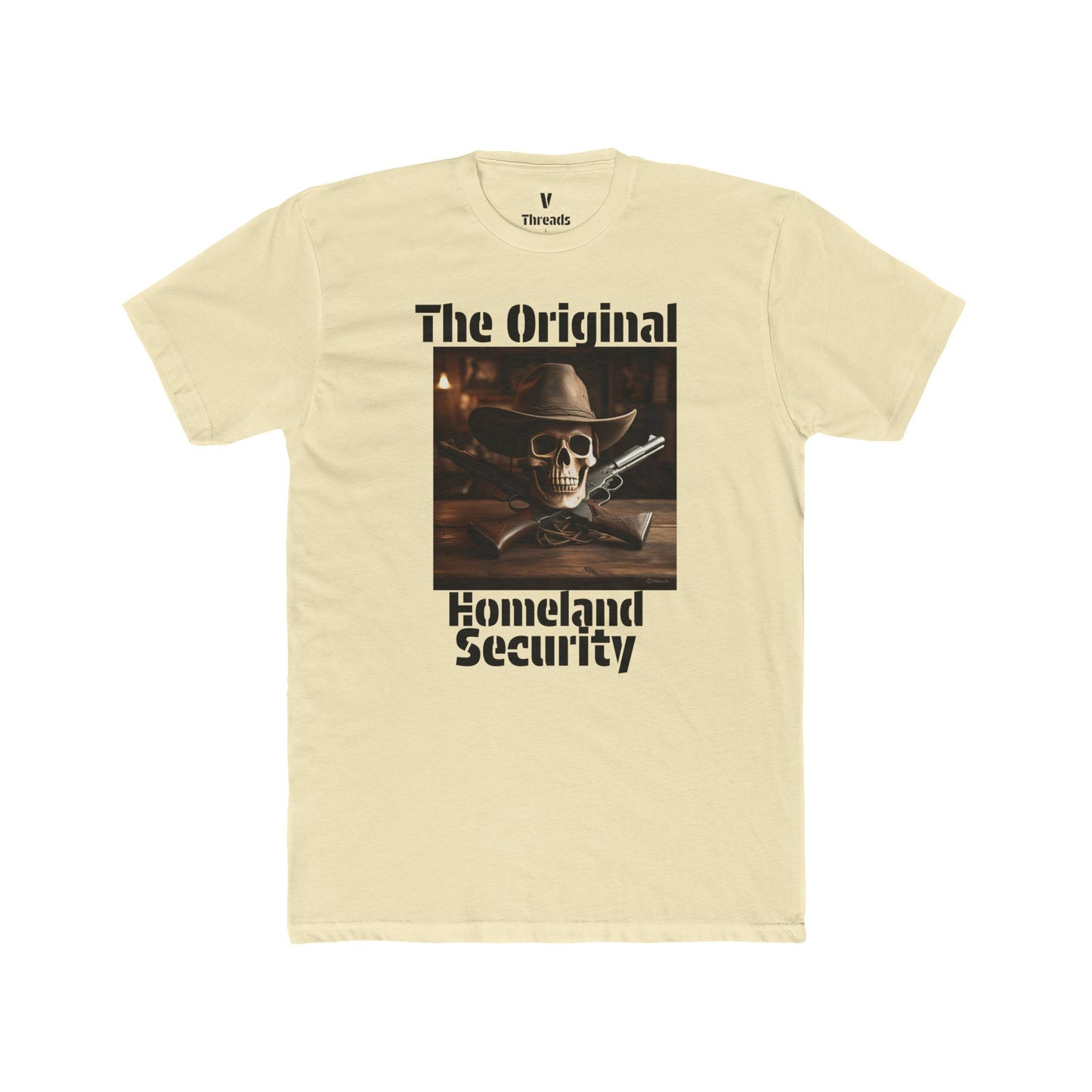 The Original Homeland Security Tee - Unisex Cotton Crew Shirt, Funny Graphic Tee, Casual Wear, Gift for Him/Her, Everyday Outfit