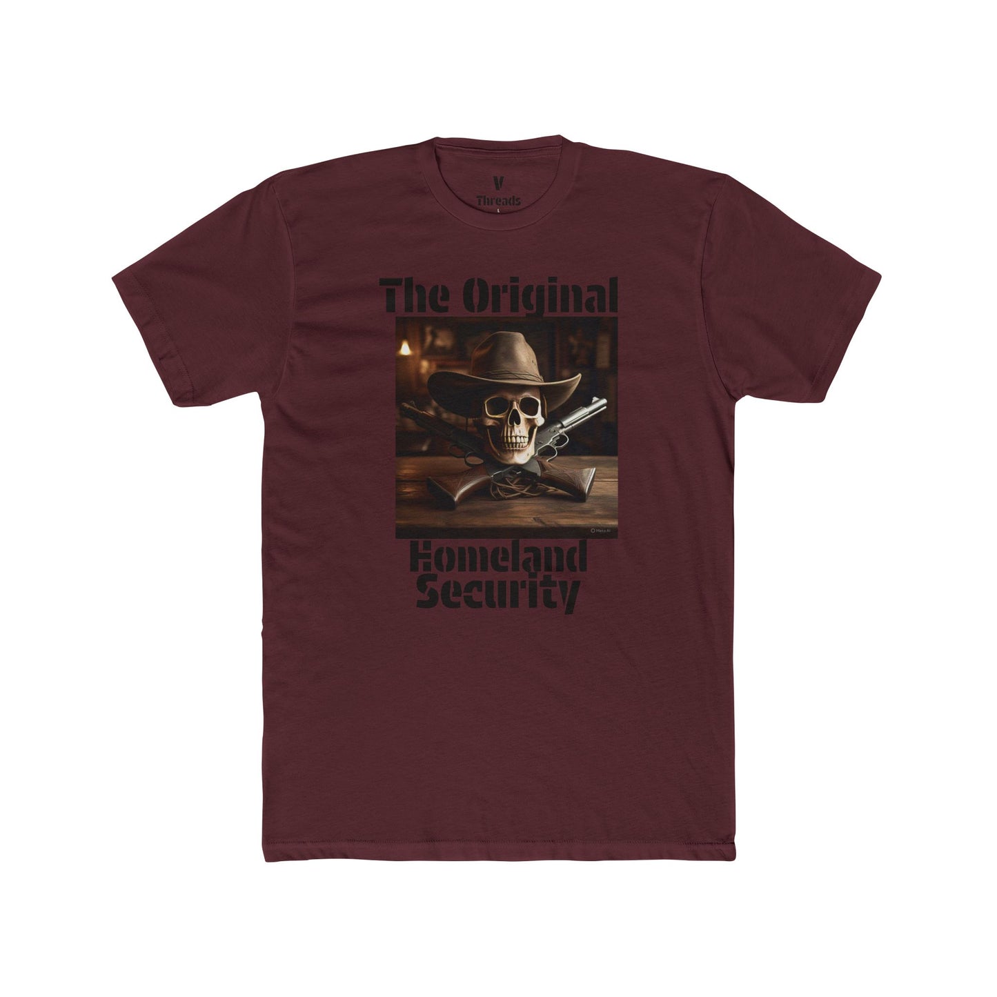 The Original Homeland Security Tee - Unisex Cotton Crew Shirt, Funny Graphic Tee, Casual Wear, Gift for Him/Her, Everyday Outfit