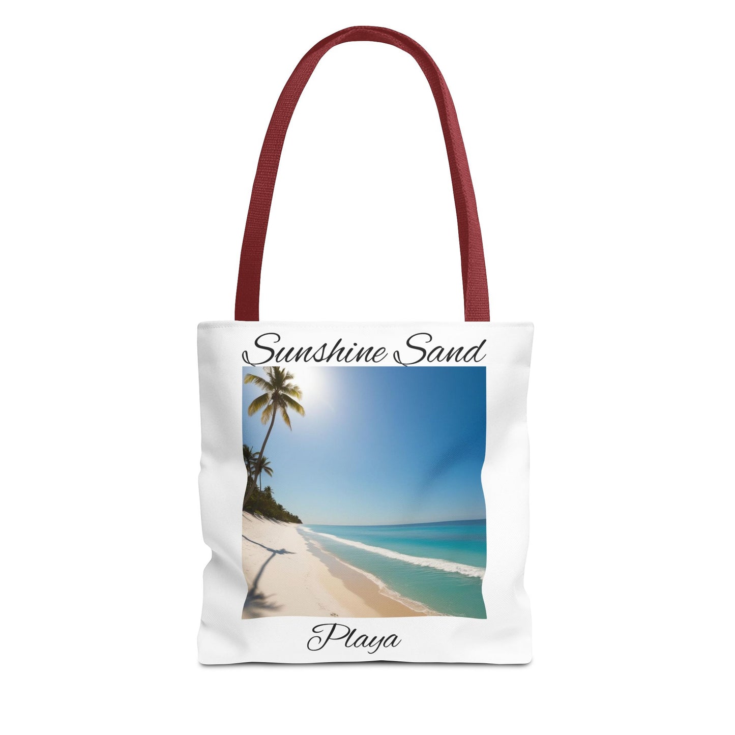 Tropical Tote Bag, Sunshine and Sand Beach Bag, Summer Accessory, Vacation Essential, Gift for Beach Lovers