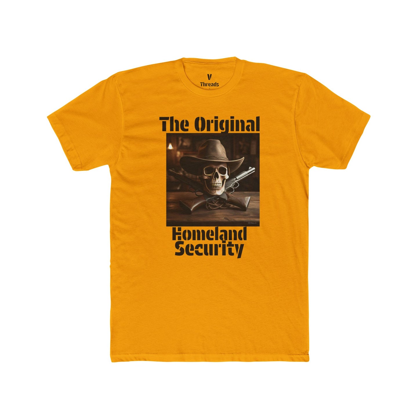 The Original Homeland Security Tee - Unisex Cotton Crew Shirt, Funny Graphic Tee, Casual Wear, Gift for Him/Her, Everyday Outfit