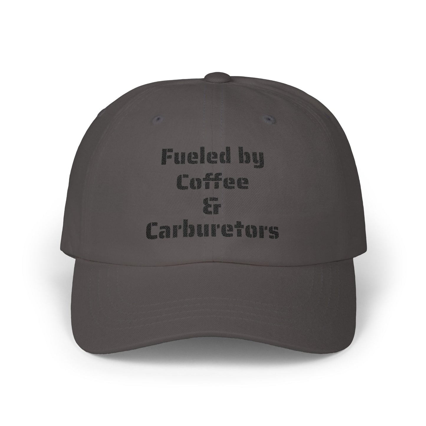 Coffee & Carburetors Dad Cap – Perfect Gift for Car Enthusiasts, Casual Wear, Father's Day, or Everyday Style