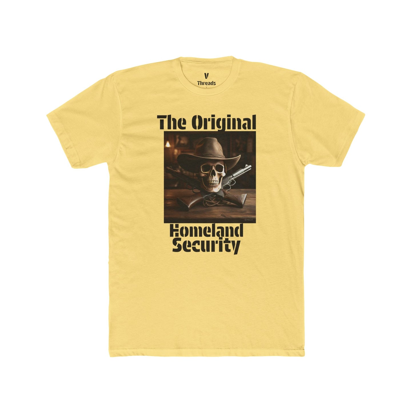 The Original Homeland Security Tee - Unisex Cotton Crew Shirt, Funny Graphic Tee, Casual Wear, Gift for Him/Her, Everyday Outfit