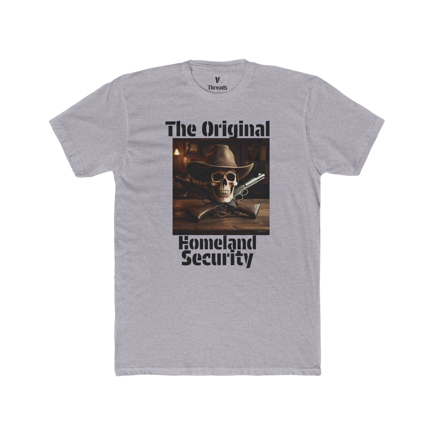 The Original Homeland Security Tee - Unisex Cotton Crew Shirt, Funny Graphic Tee, Casual Wear, Gift for Him/Her, Everyday Outfit
