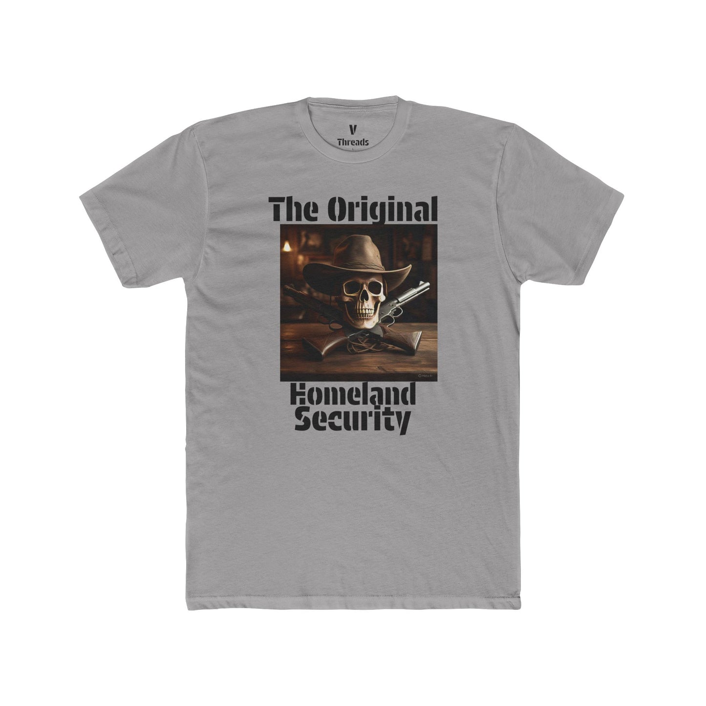 The Original Homeland Security Tee - Unisex Cotton Crew Shirt, Funny Graphic Tee, Casual Wear, Gift for Him/Her, Everyday Outfit