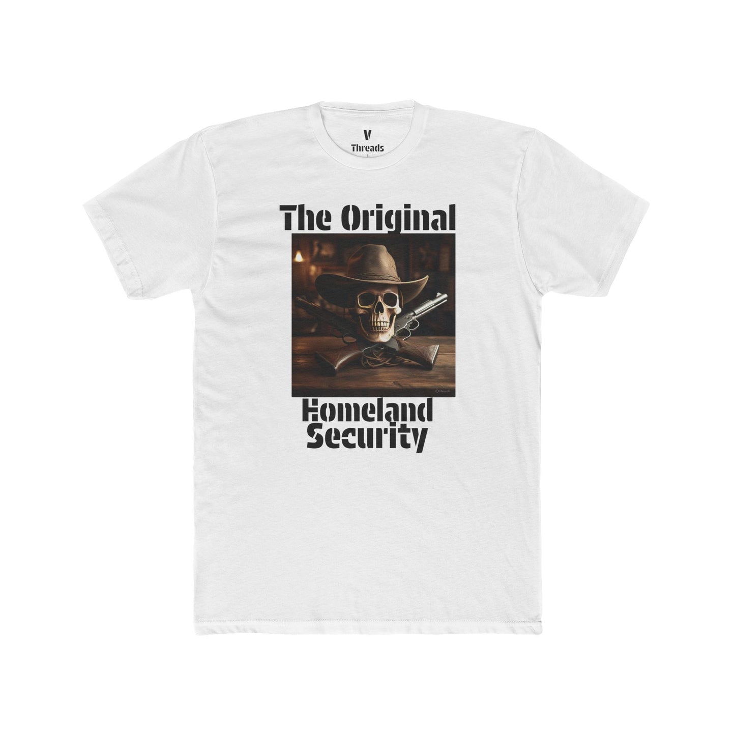 The Original Homeland Security Tee - Unisex Cotton Crew Shirt, Funny Graphic Tee, Casual Wear, Gift for Him/Her, Everyday Outfit